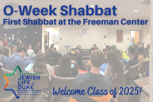 O-Week Shabbat